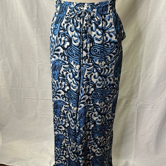 MICHAEL Michael Kors Pants - NWT Michael Kors Womens Paisley Casual Wide Leg Pants, Style # WS53D472JK-6012